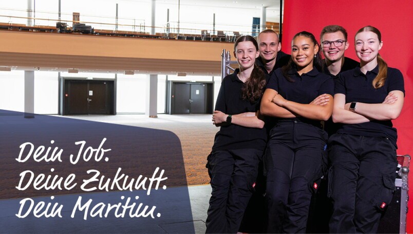 Mitarbeiter Bankett Aufbau (all gender), 1. Bild